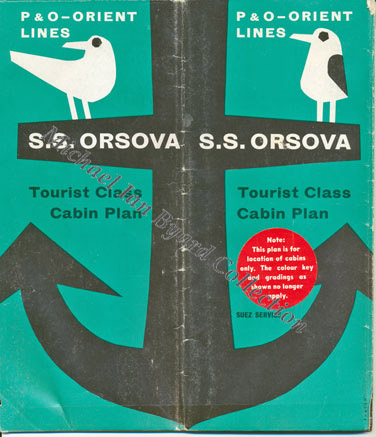 Orsova Cabin Plan